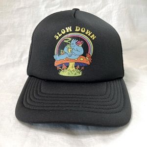 Urban Outfitters Slow Down Genie Trucker Hat